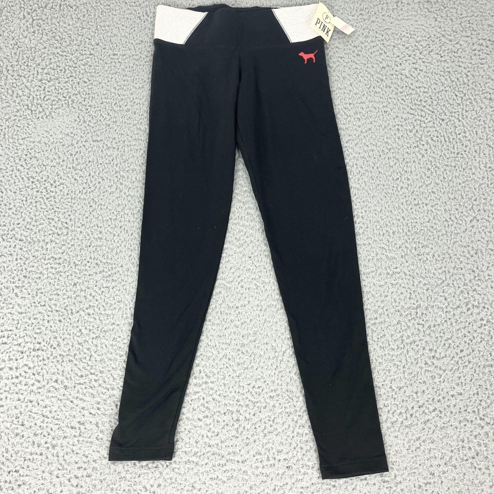 Ohio State Buckeyes Pants‎ Womens XS Black NCAA Football PINK Yoga Leggings